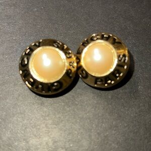 1980s vintage givenchy clip on earrings